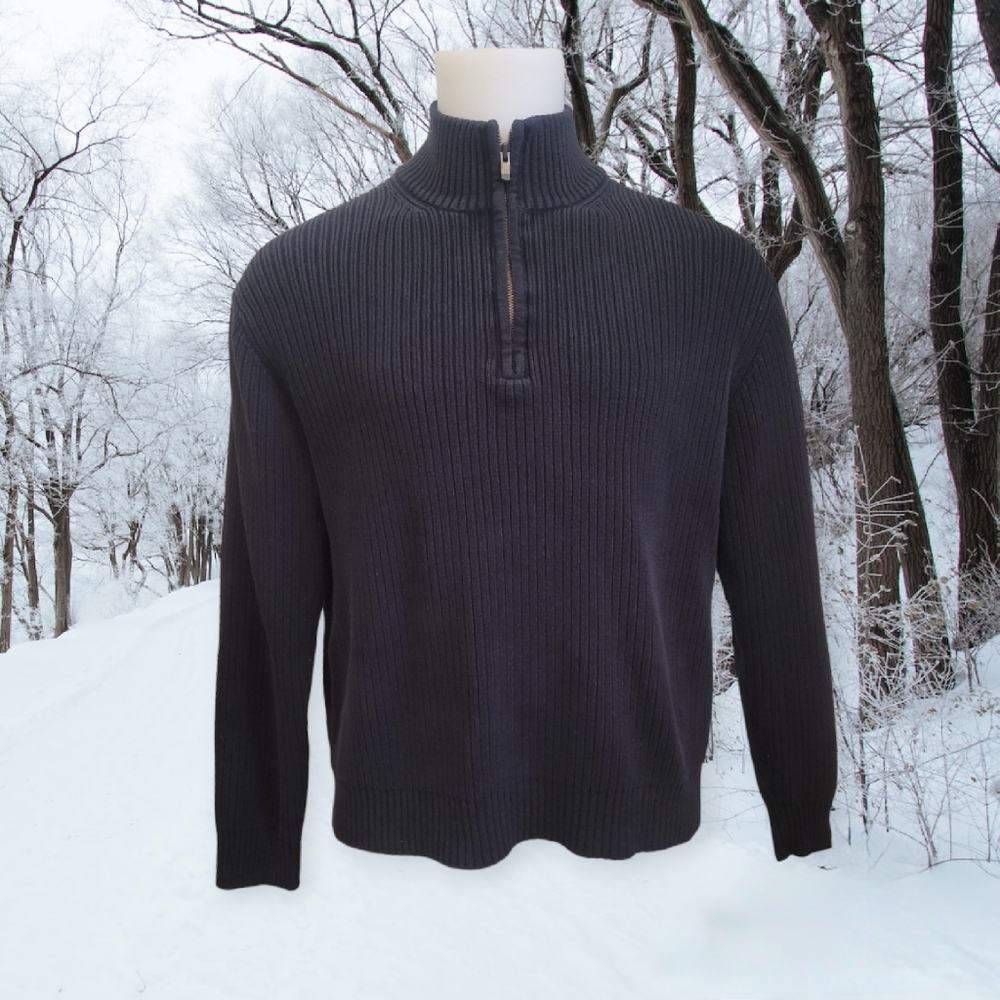 Mock Turtleneck Sweater - image 1